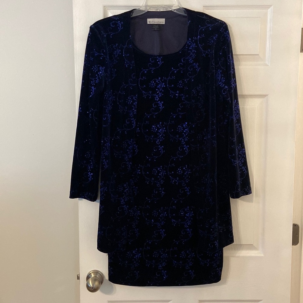 DRESSBARN Dress size 14 excellent condition length 38” bust 36/38”